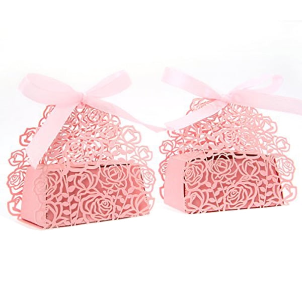 Pink Pixnor Baby Carriage Favor Candy Box Party Baby Shower Party Decorations 50 Pcs Pink Pixnor Baby Carriage Favor Candy Box Party Baby Shower Party Decorations 50 Pcs